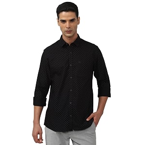 Peter England Men Cotton Regular Fit Shirt
