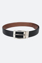 PETER ENGLAND Men Formal Black Genuine Leather