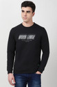 PETER ENGLAND Men Full Sleeve Printed Sweatshirt