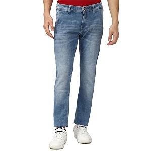 Peter England Mens Slim Jeans