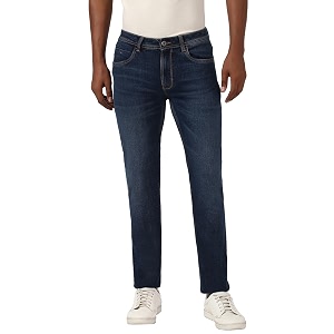 Peter England Men Mid Rise Regular Fit