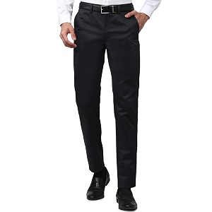 Peter England Men Mid Rise Regular Fit