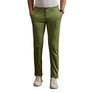 Peter England Men Mid Rise Regular Fit