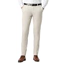 Peter England Men Mid Rise Work Slim
