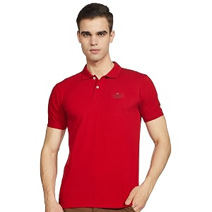 Peter England Mens Slim Fit Polo Shirt