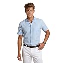 Peter England Men Polycotton Striped Regular Fit