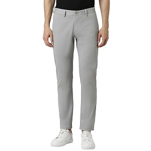 Peter England Men Mid Rise Regular Fit