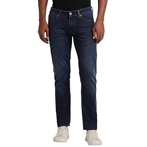 Peter England Men Mid Rise Regular Fit