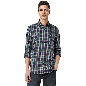 Peter England Men Regular Fit Shirt