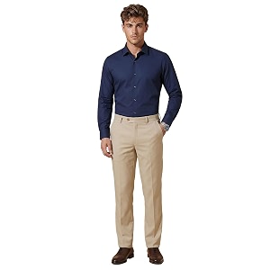 Peter England Men Regular Mid Rise Everyday