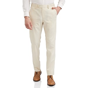 Peter England Mens Slim Fit Mid Rise