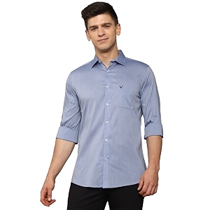 Peter England Mens Slim Fit Shirt