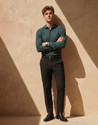 PETER ENGLAND Men Slim Fit Checkered Spread