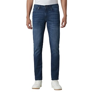 Peter England Men Mid Rise Slim Fit