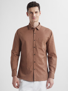 PETER ENGLAND Men Slim Fit Solid Casual