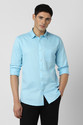PETER ENGLAND Men Slim Fit Solid Casual