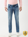 PETER ENGLAND Men Slim Mid Rise Dark