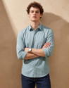 PETER ENGLAND Men Solid Casual Blue Shirt