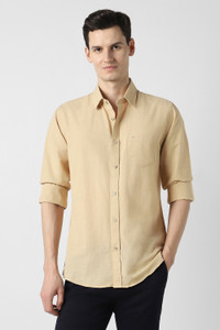 PETER ENGLAND Men Solid Casual Multicolor Shirt