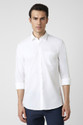 PETER ENGLAND Men Solid Casual White Shirt