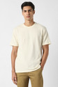 PETER ENGLAND Solid Men Crew Neck Beige