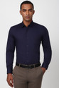PETER ENGLAND Men Solid Formal Blue Shirt