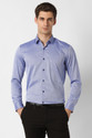 PETER ENGLAND Men Solid Formal Light Blue
