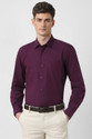 PETER ENGLAND Men Solid Formal Purple Shirt