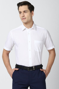 PETER ENGLAND Men Solid Formal White Shirt