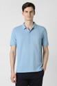 PETER ENGLAND Men Solid Polo Neck Polycotton