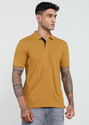 PETER ENGLAND Men Solid Polo Neck Pure