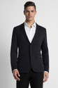 PETER ENGLAND Men Solid Single Breasted Formal