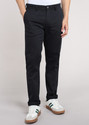 PETER ENGLAND Men Tapered Black Pure Cotton