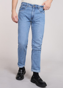 PETER ENGLAND Men Tapered Fit Mid Rise