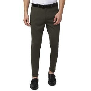 Peter England Mens Carrot Fit Work Utility