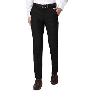 Peter England Black Trousers
