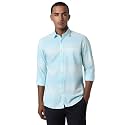 Peter England Mens Cotton Slim Fit Full