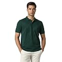 Peter England Perform Mens Asymmetric Print Polo
