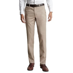 Peter England Premium Formal Trousers - Cross