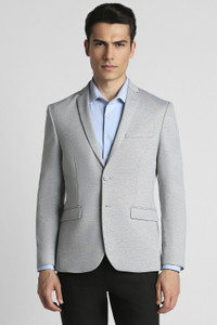 PETER ENGLAND Self Design Single Breasted Formal