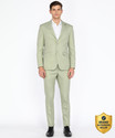 PETER ENGLAND Single Breasted Solid Men Suit