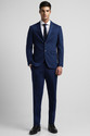 PETER ENGLAND Single Breasted Textured Men Suit