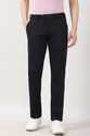 PETER ENGLAND Slim Fit Men Black Trousers