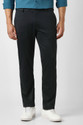 PETER ENGLAND Slim Fit Men Black Trousers