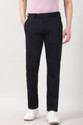 PETER ENGLAND Slim Fit Men Black Trousers