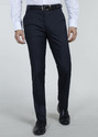 PETER ENGLAND Slim Fit Men Blue Trousers