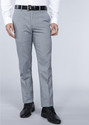 PETER ENGLAND Slim Fit Men Grey Trousers
