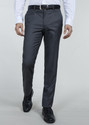 PETER ENGLAND Slim Fit Men Grey Trousers