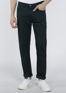 PETER ENGLAND Slim Fit Men Multicolor Trousers