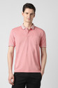 PETER ENGLAND Solid Men Polo Neck Pink